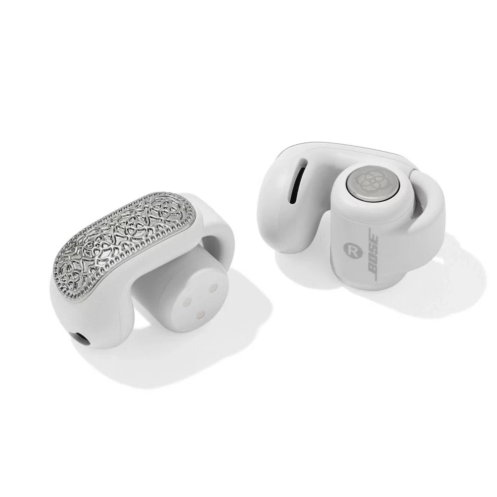 Bose x Kendra Scott Ultra Open Earbuds Limited Edition- Rhodium Filigree