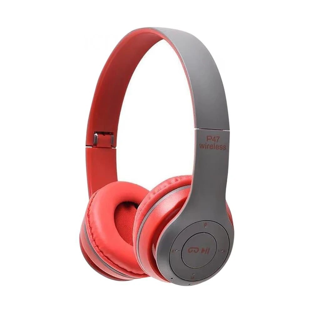 Wireless Bluetooth Headphones Foldable Over Ear Headset Mic Bass HiFi Stereo