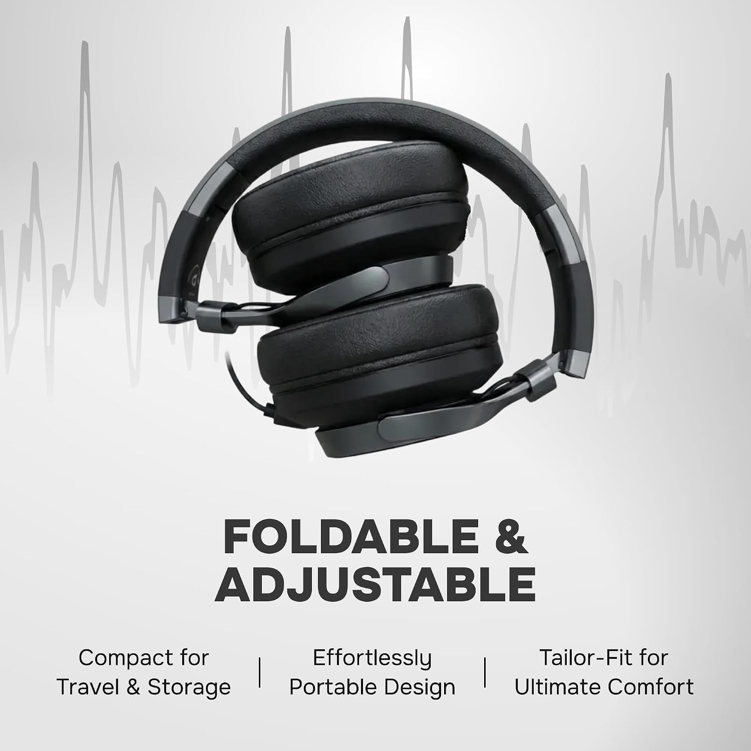Over-Ear Wired Headphones for Kids & Adults