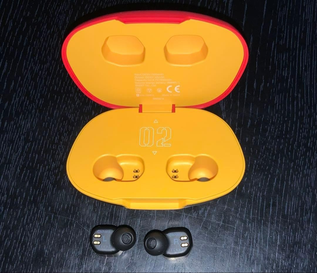 final EVA2020 EVATW02 Unit-02 Wireless Earbuds Evangelion w/ Box Tested