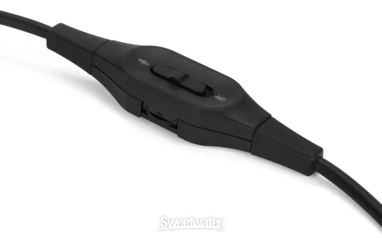 Audio-Technica ATH-G1 Premium Headset with Detachable Mic, 3.5mm TRRS Connector