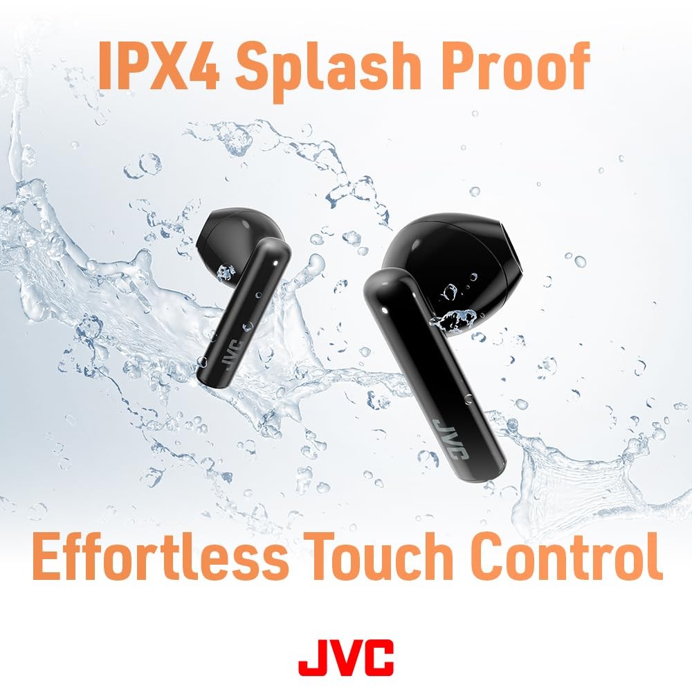 Jvc Wireless Earbuds Bluetooth 5.1 Compact Waterproof Long Battery Life 30 Hours