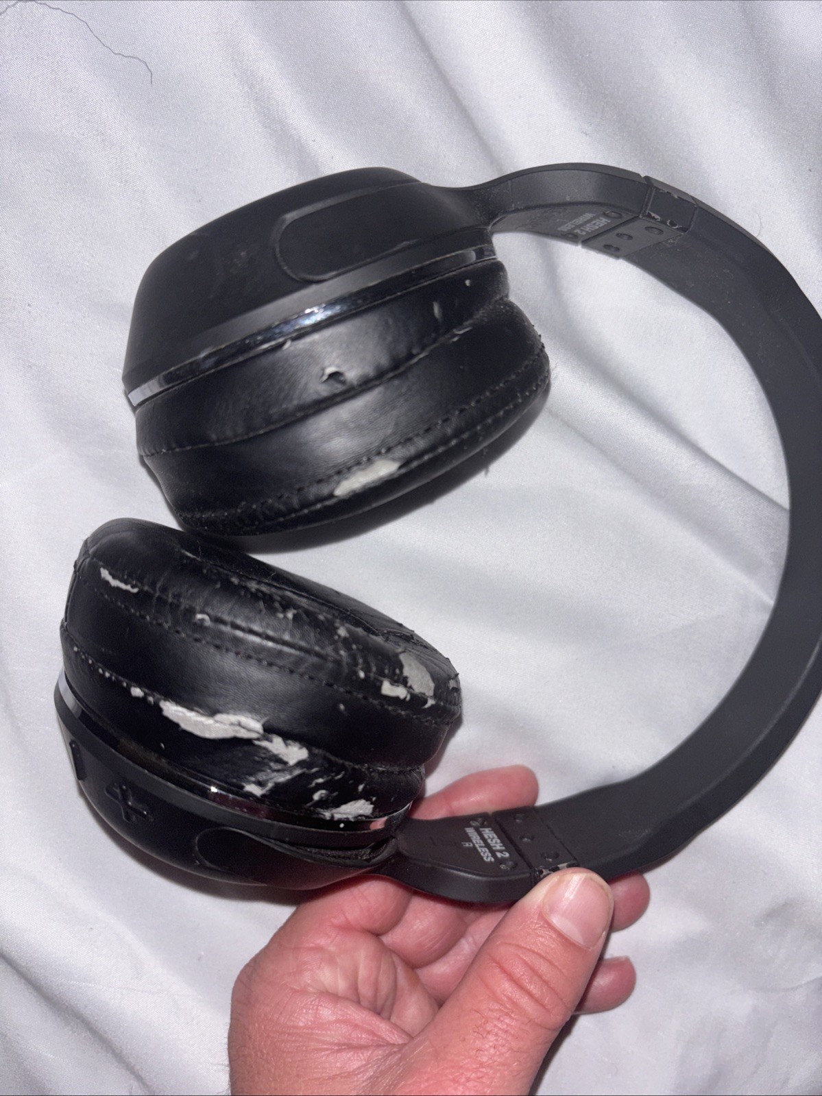 Free Shipping Skullcandy Hesh 2 On Ear Headphones Black Music Airport Travel