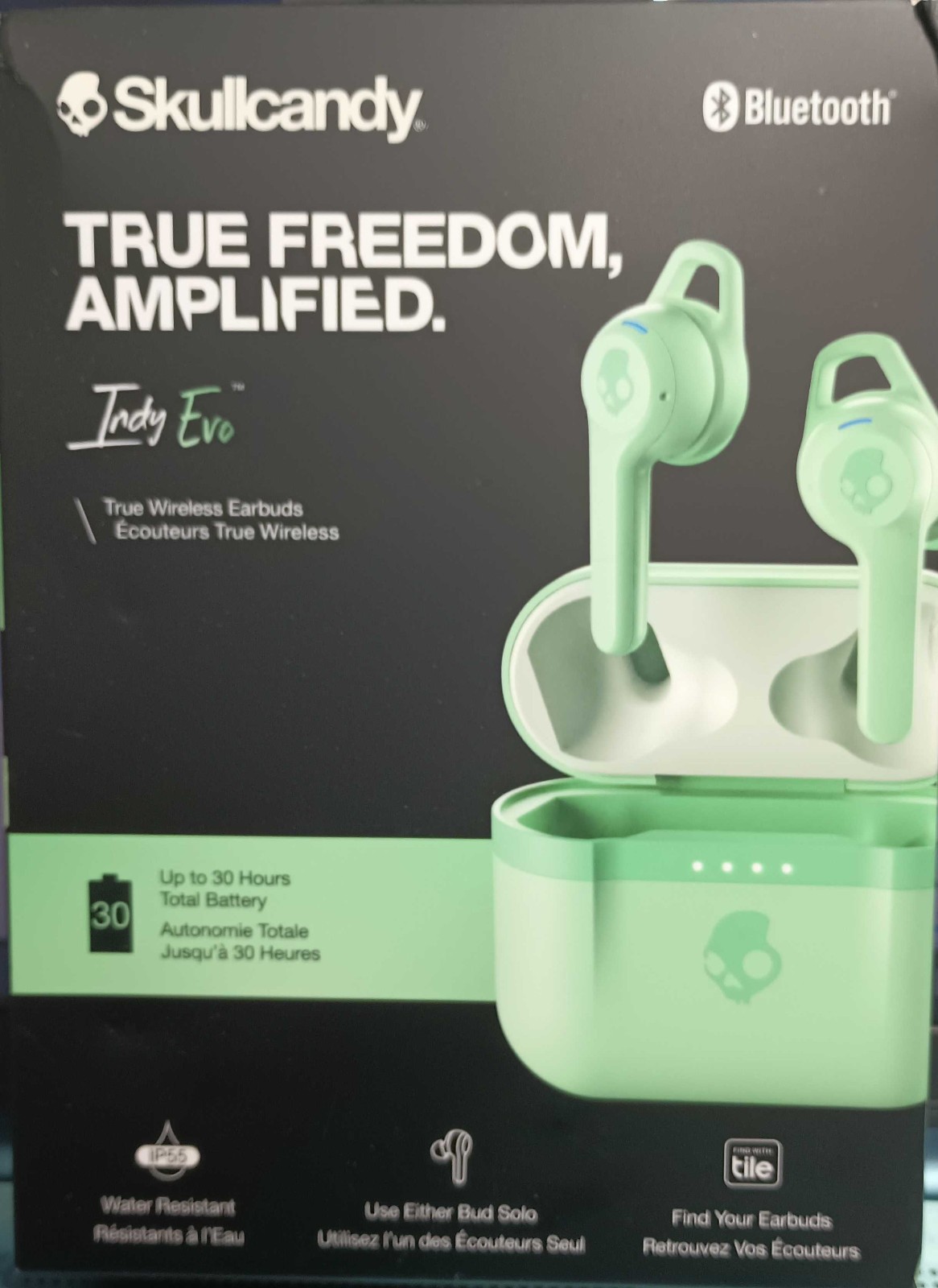 Skullcandy Indy Evo In Ear Bluetooth Headphones – Mint