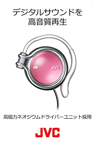 JVC HP-AL102-R Garnet Red Earhook Headphones Open-Air Clip-on Retro Style Japan