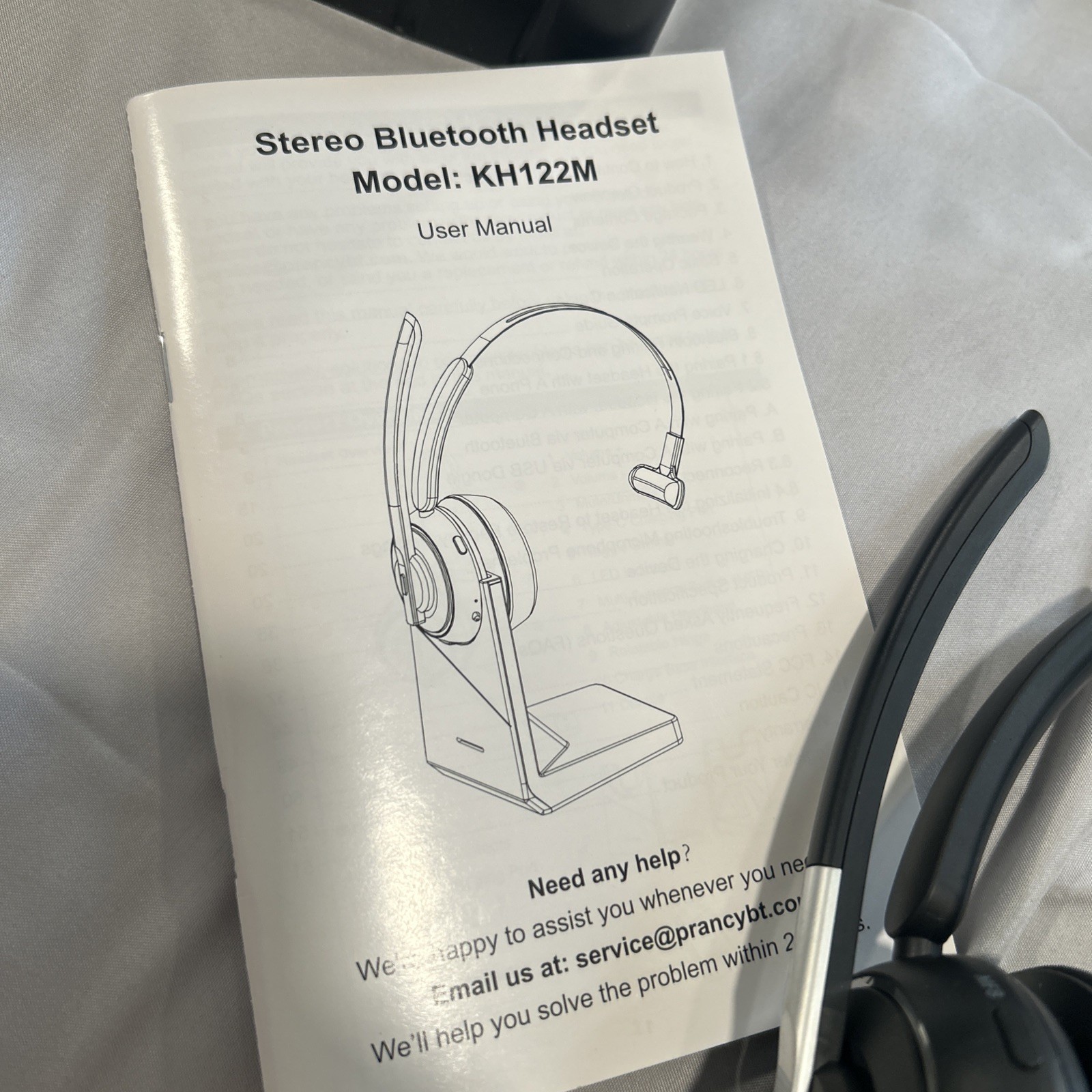PrancyBt KH122M Wireless Mono Headset