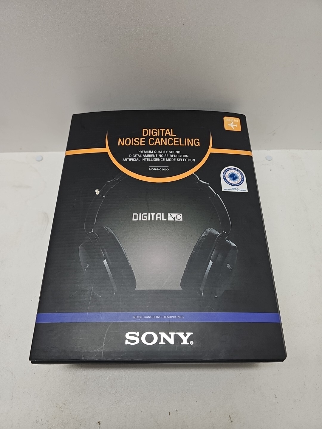 Sony Brand NEW MDR-NC500D Digital Noise Canceling Headphone (Black) (C)