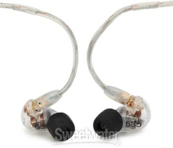 Shure SE535 Sound Isolating Earphones – Clear