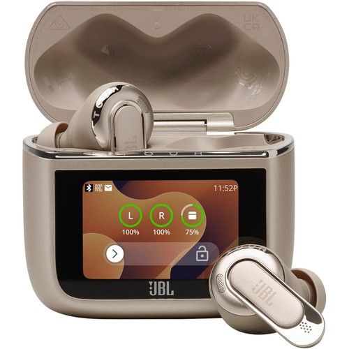 JBL Tour Pro 3 True Wireless Earbuds ANC Bluetooth Noise Cancelling Latte