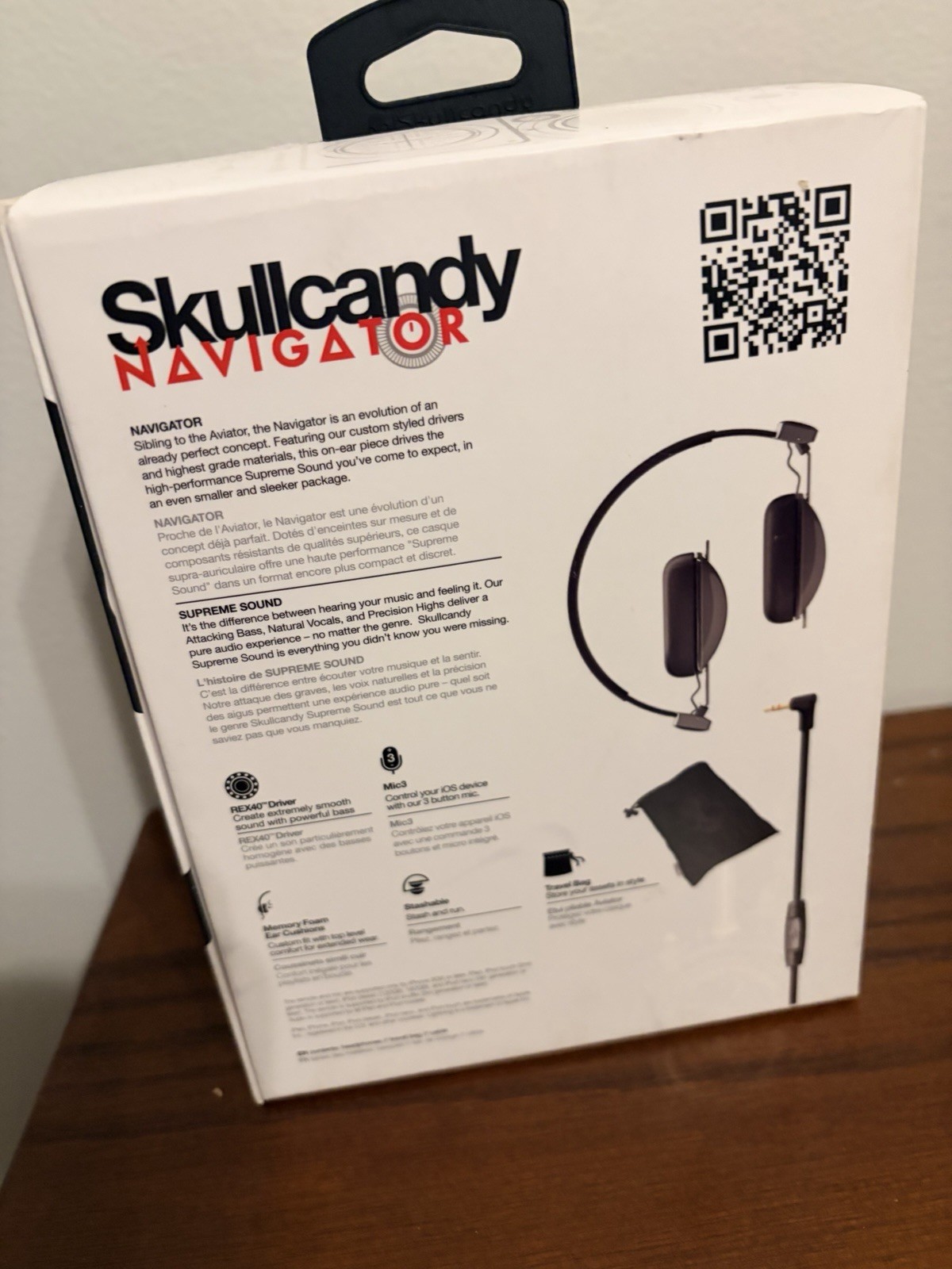 Skullcandy Navigator On-Ear Headphones with Mic3