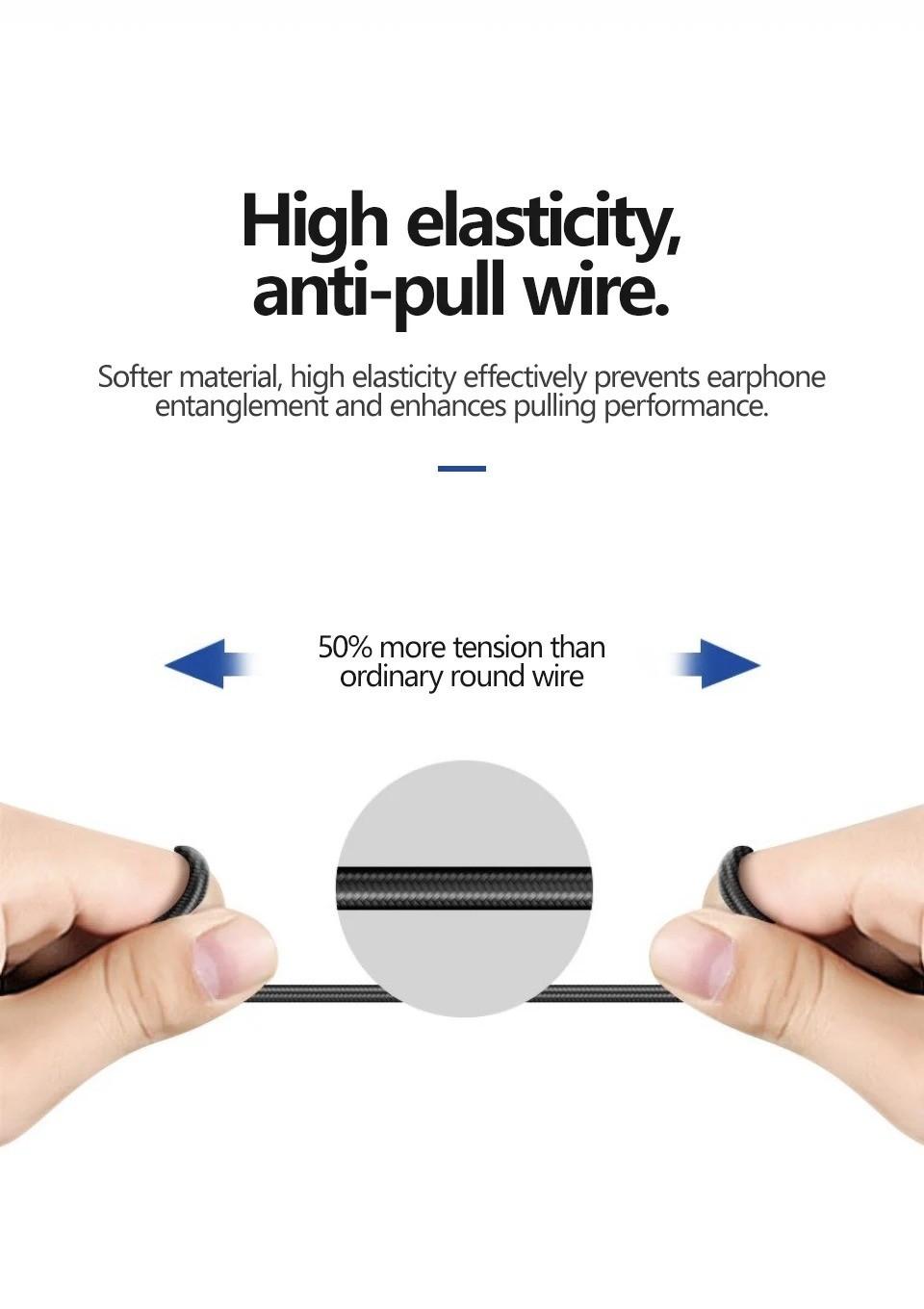 USB-C Type-C Wired Earphones In-Ear Headphones HiFi Stereo Mic For Samsung Galax