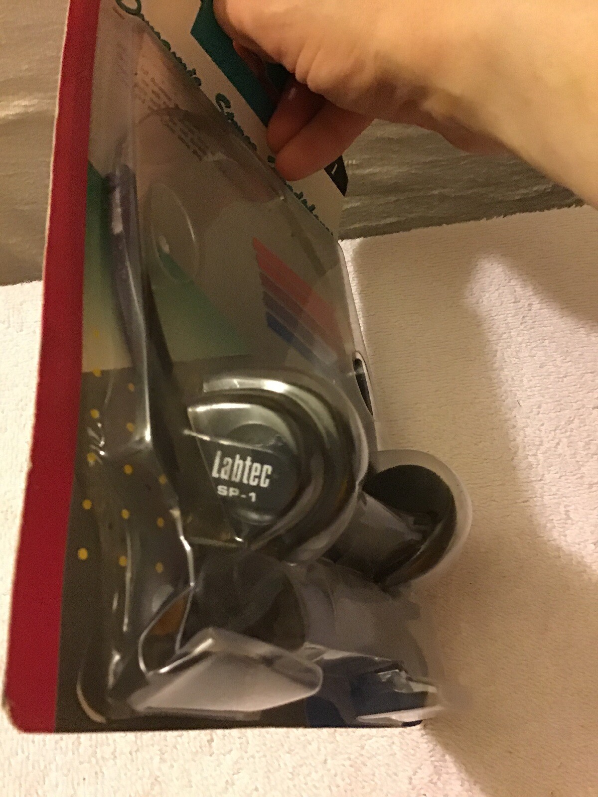 Vintage Dynamic STEREO HEADPHONES. SP1 Labtec