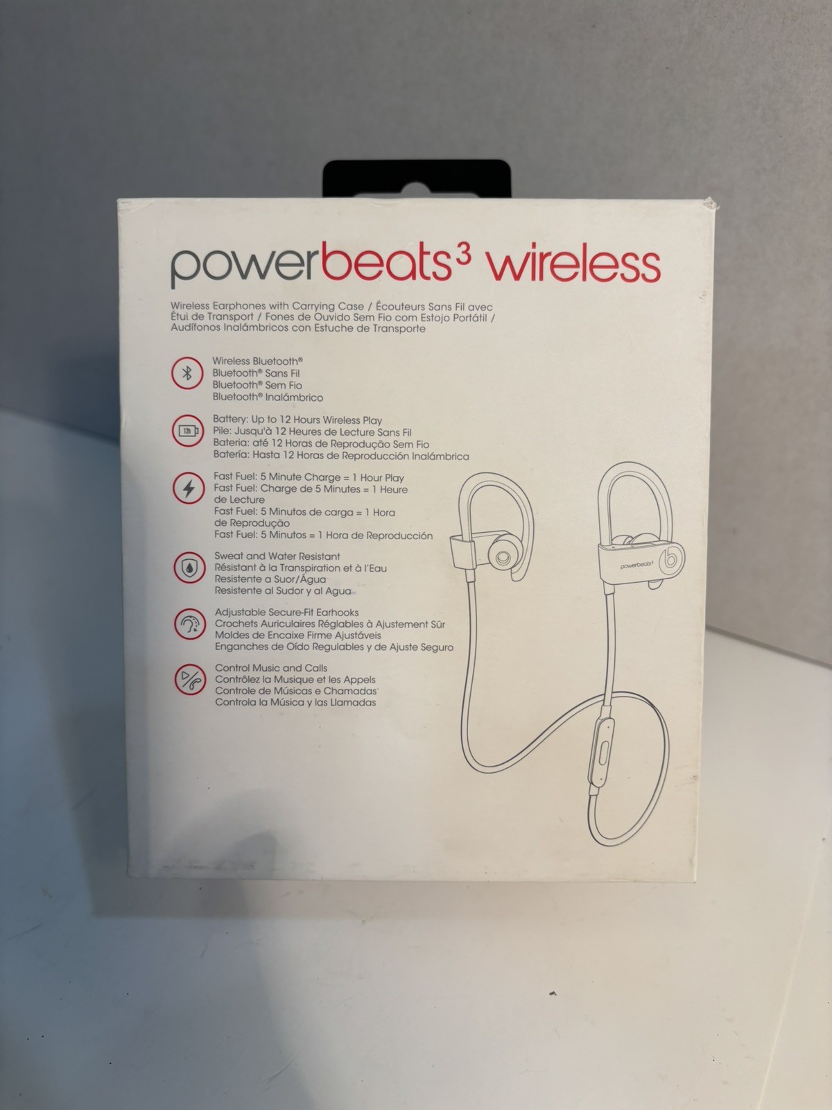 Beats by Dr. Dre Powerbeats3 PowerBeats 3 Wireless In-Ear Headphones Black-NOB