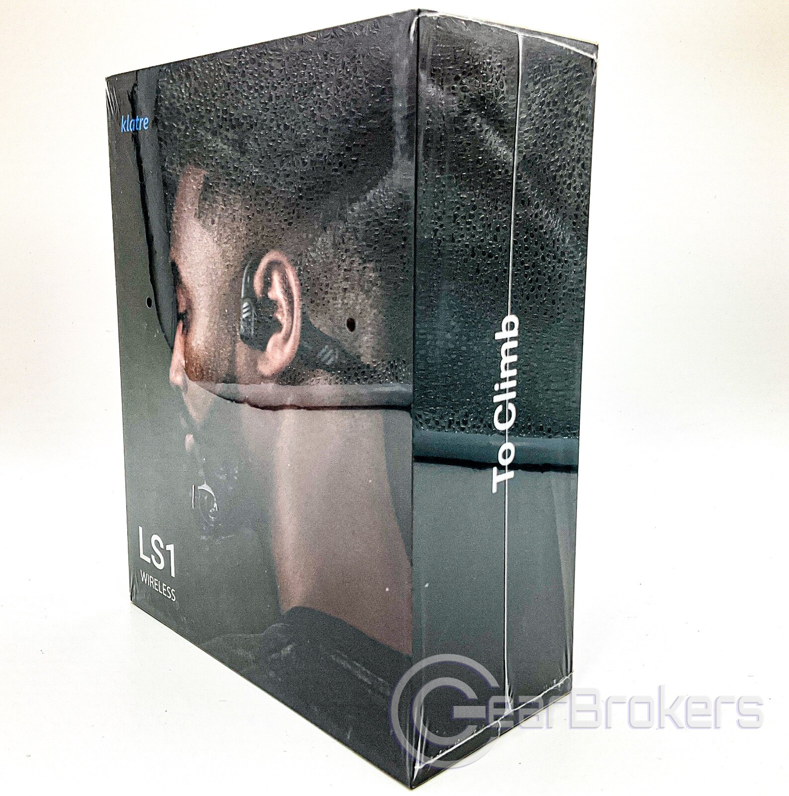 Bone Conduction Headphones by Klatre, Open-Ear, Water Resistant, Dual Mics, LS1