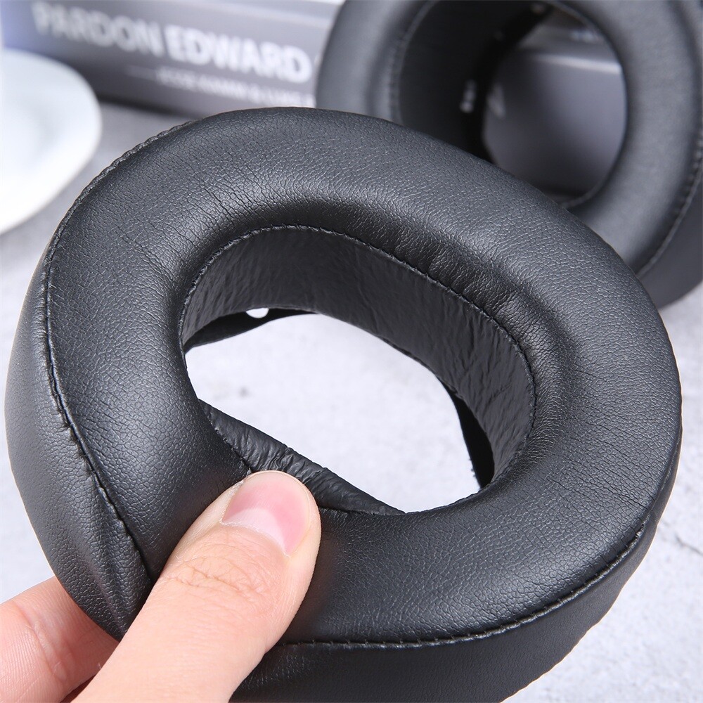 1 Pair Earpad Black for MDR-HW700 MDR-HW700DS Wireless Headphones 112x94x35mm