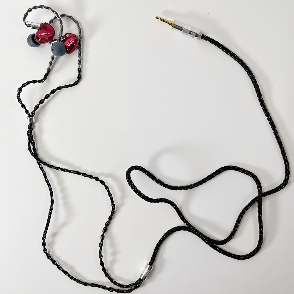 Shure SE535 Sound Isolating Noise Cancellation 3.5mm jack Earphones Black-Red
