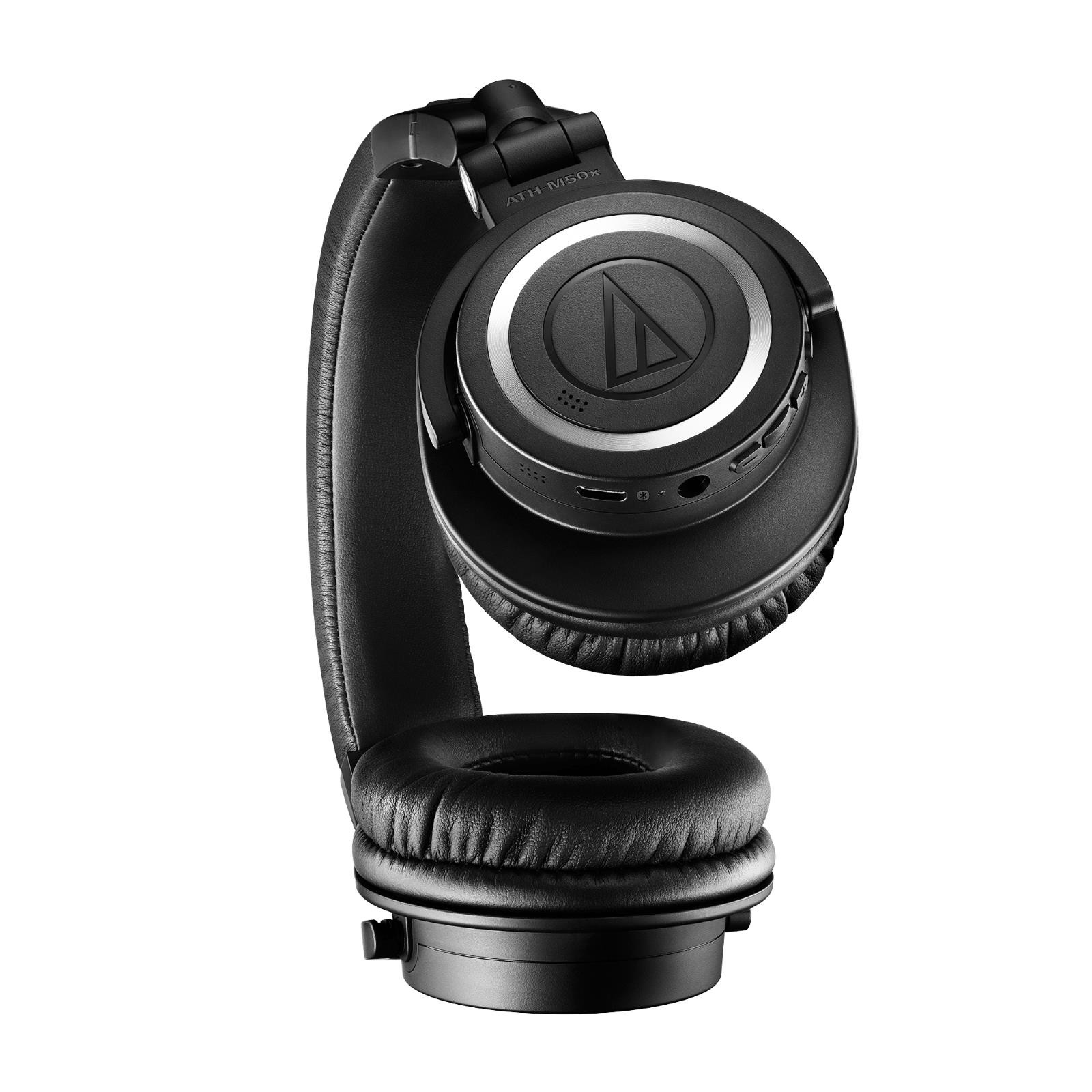 Audio-Technica ATH-M50XBT2 Wireless Over-Ear Bluetooth Headphones – Black