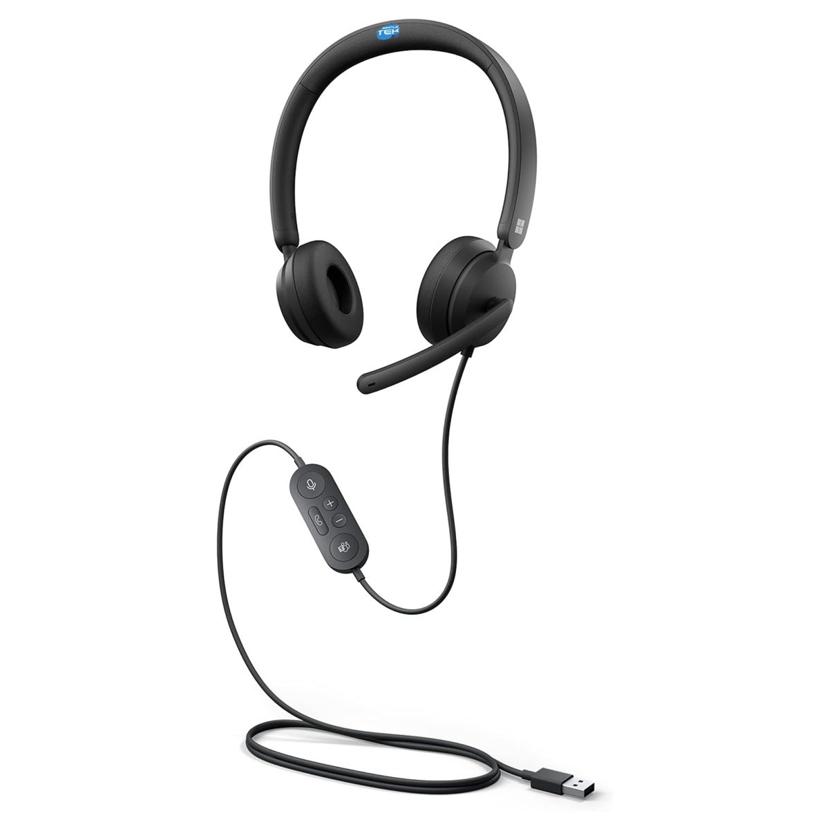 Microsoft Modern USB Headset Wired Headphones with Microphone Usb-a Windows Mac PC_