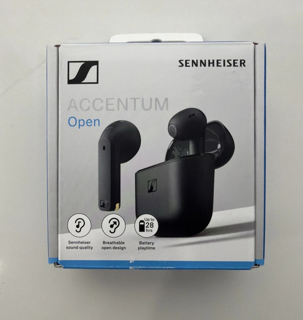Sennheiser ACCENTUM Open Wireless Earbuds – Black