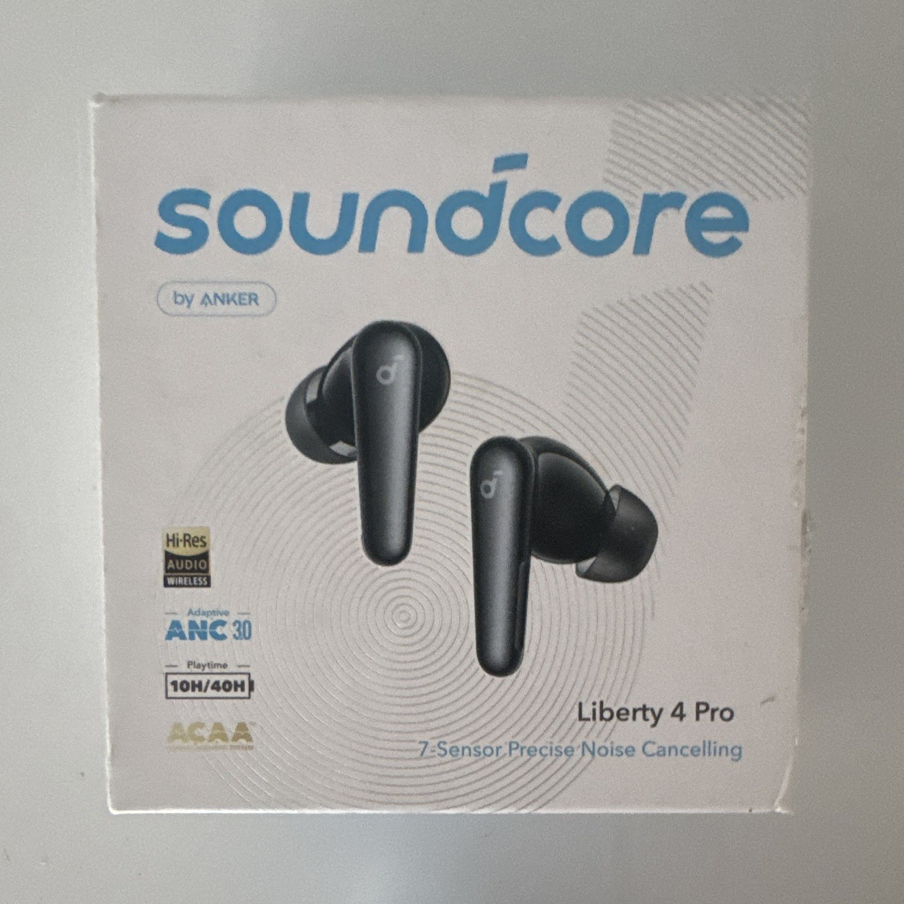 Soundcore Liberty 4 Pro True Wireless Bluetooth In-Ear Earbuds – Black