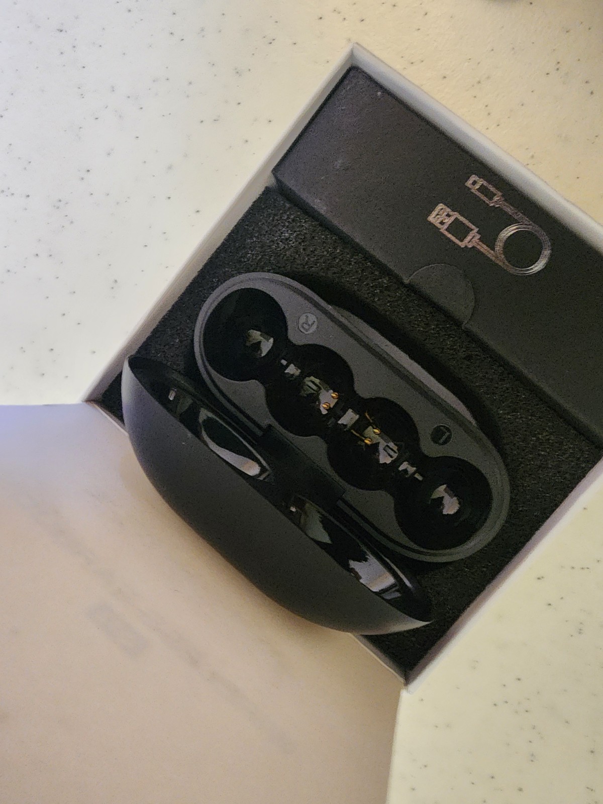 YYK-Q71 Open Ear Clip Wireless Earbud Bluetooth 5.3 Sports Headphones Case Black