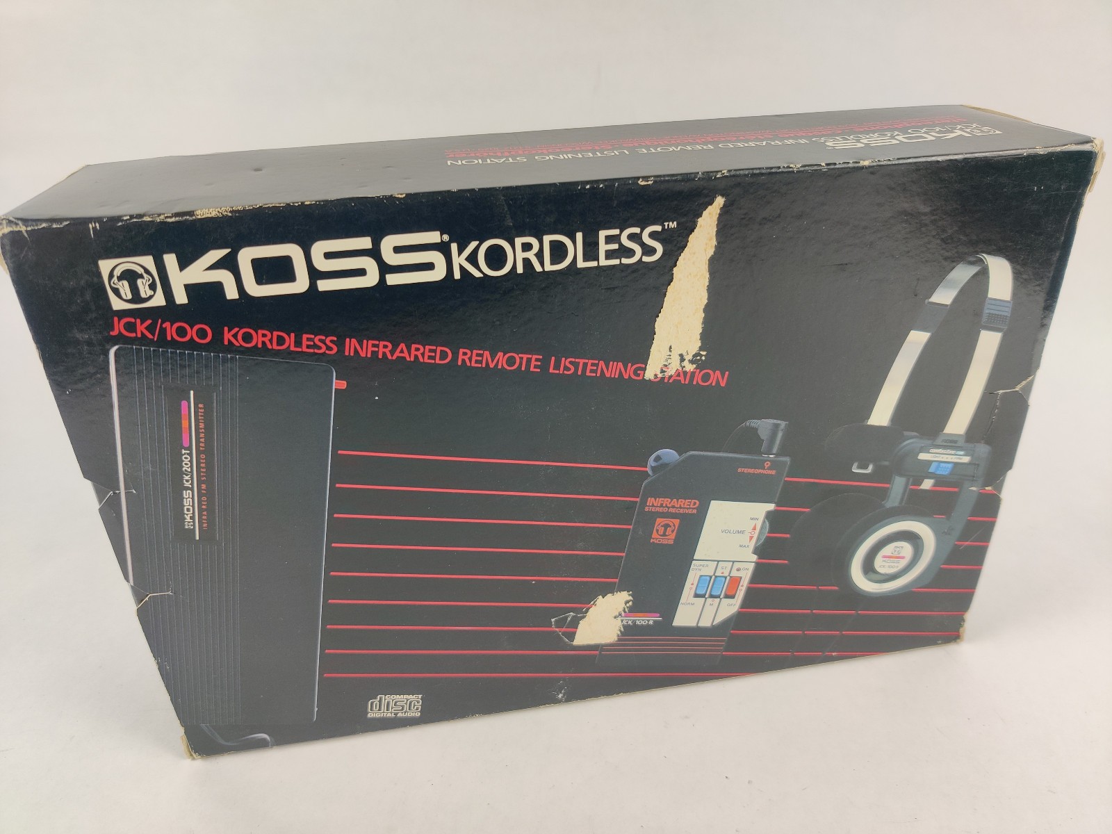 *PARTS* Koss Kordless JCK/100 Kordless Infrared Remote Listening System