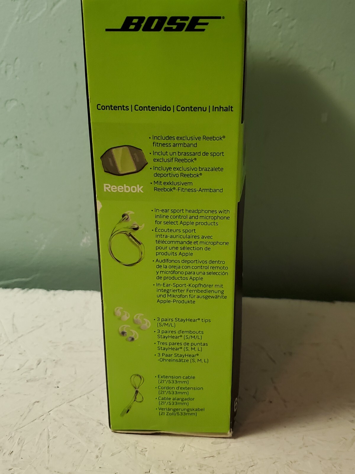 Bose SIE2i Sport Headphones Exclusive Reebok Armband Made 4 Apple iPod iPhone ++