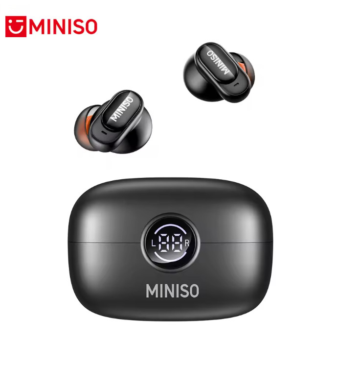 MINISO MS105 Bluetooth In-Ear Earbuds Wireless Soft Waterproof IPX5 Headphones
