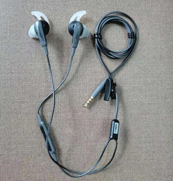 Bose SoundSport In-Ear Earphones Headset For Apple ios Version Charcoal Black