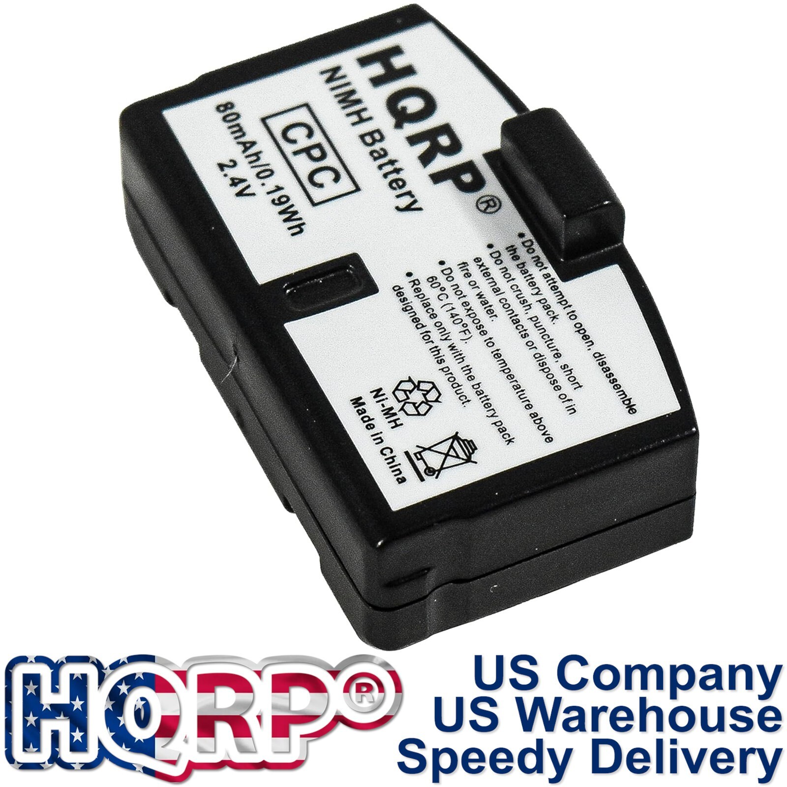 Battery for Sennheiser HD IS RI RR RS Set Series Headphones, BA150 BA151 BA152