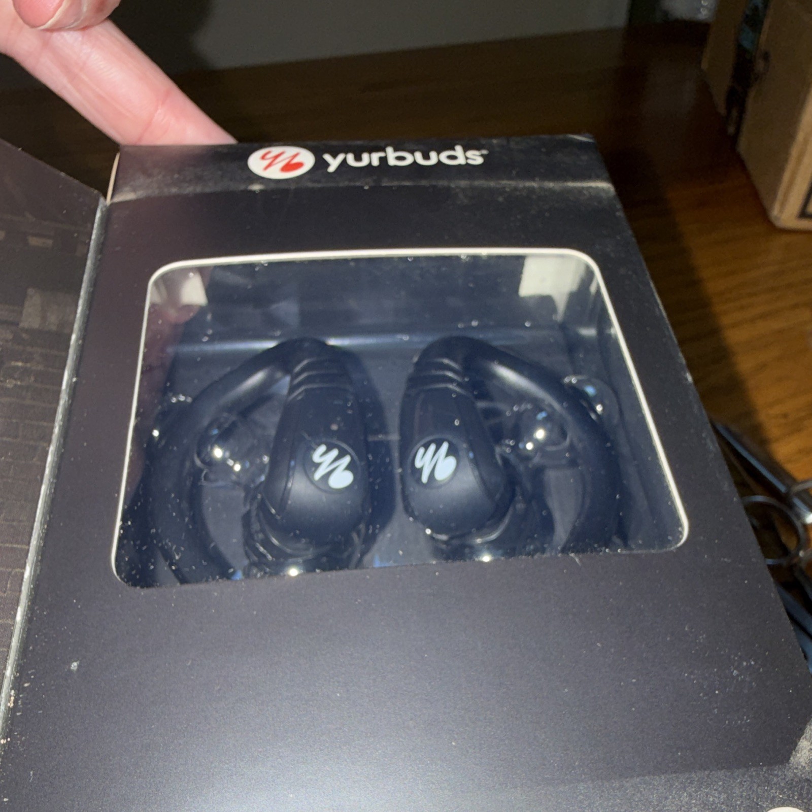 yurbuds Liberty Wireless In-Ear Bluetooth Ear-Hook Earbuds Mic Black