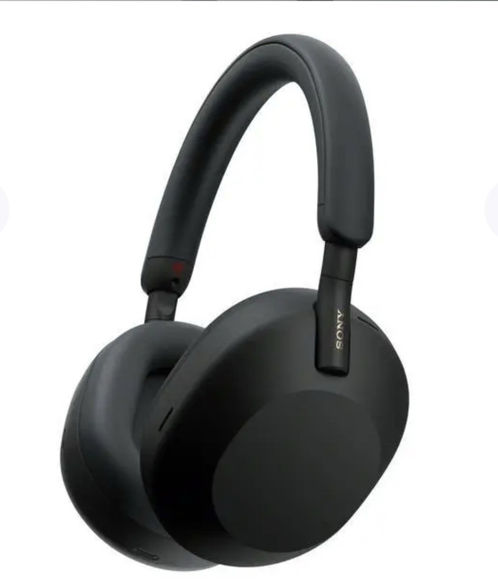 Sony WH-1000XM5SA Black Over-Ear Bluetooth ANC Headphones w/ Box Case