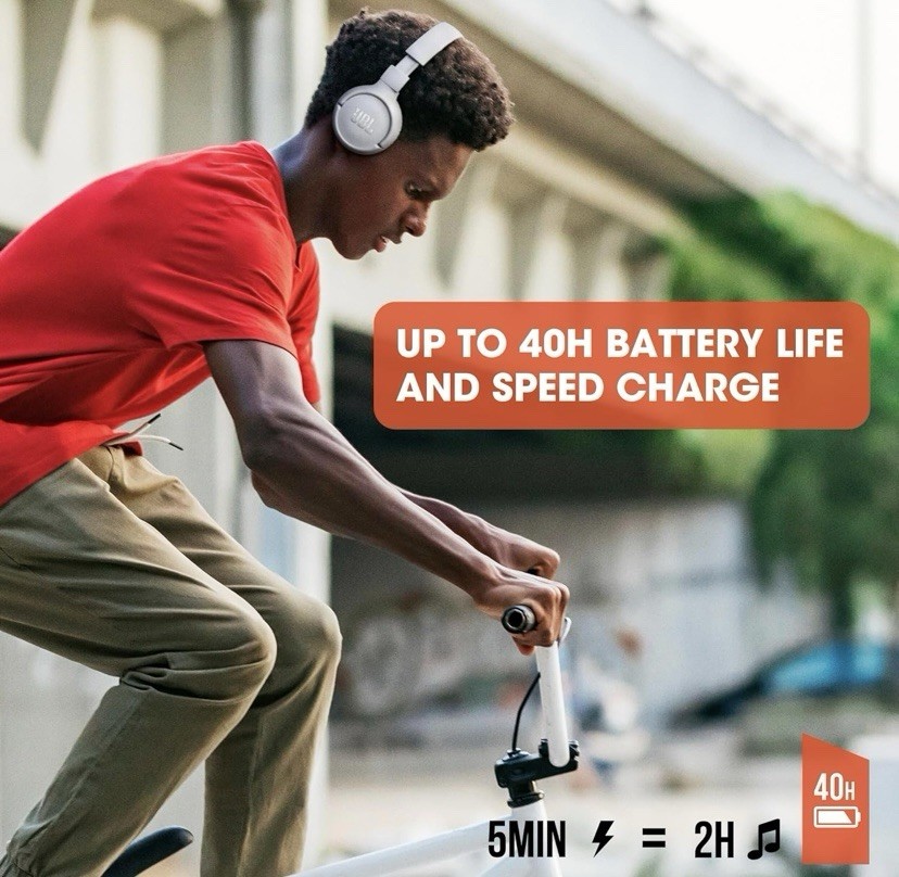 JBL Tune 510BT Wireless On-Ear Headphones