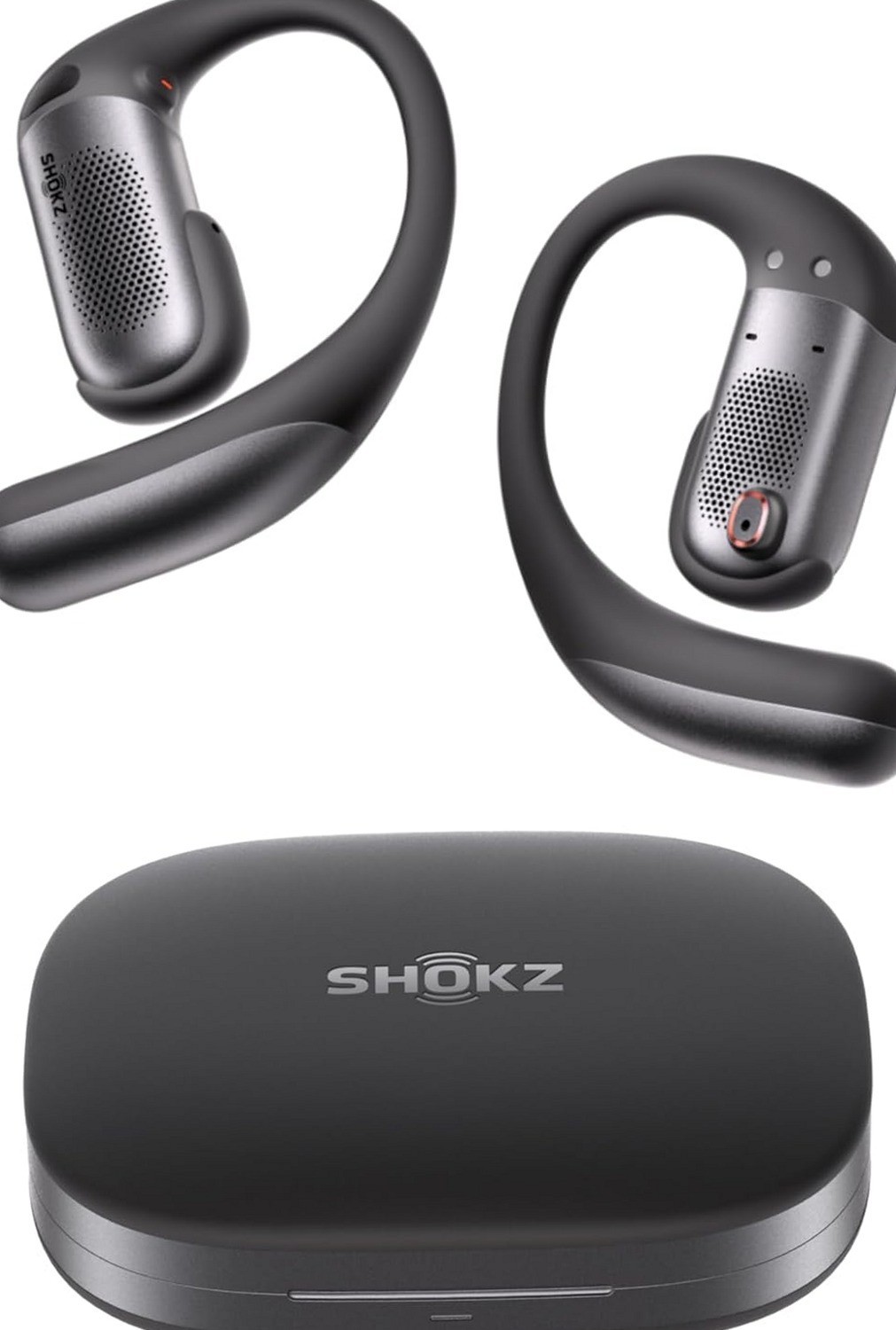 SHOKZ OpenFit Pro Open-Ear Wireless Earbuds 50H Dolby Atmos Bluetooth 6.1 Black
