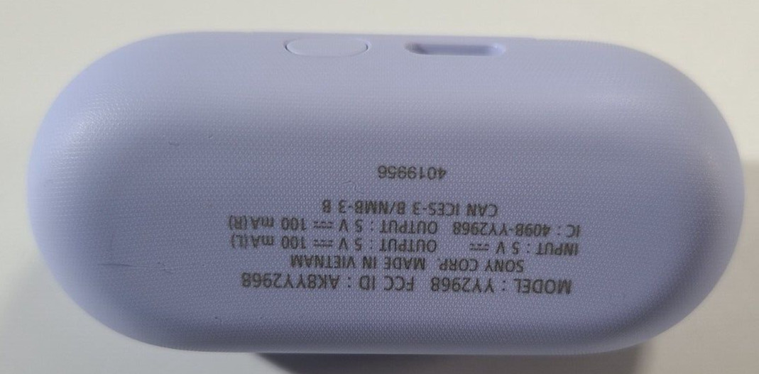 Sony WF-C700N Truly Wireless Earbuds, Violet