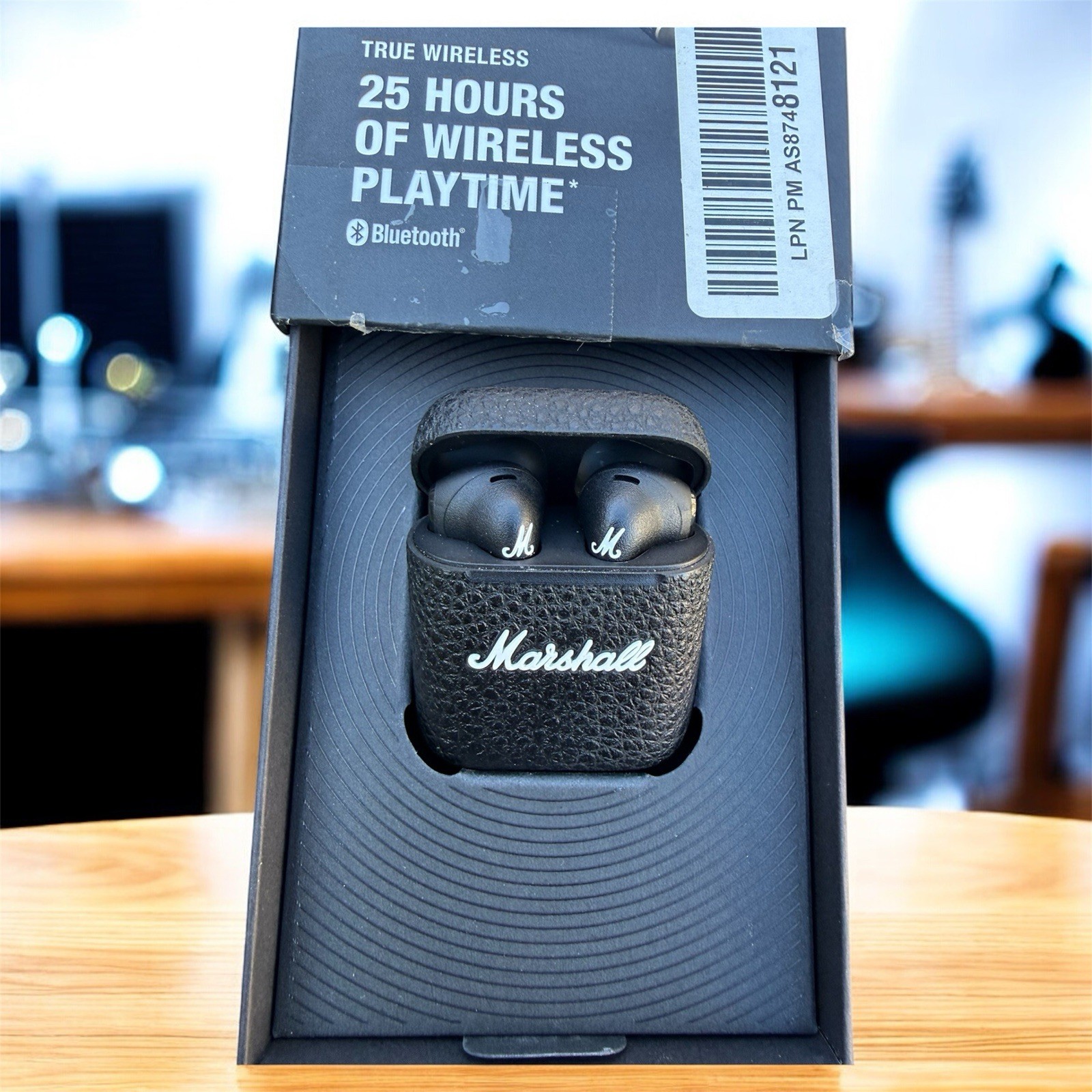 Marshall Minor III True Wireless In-Ear Headphones – Black