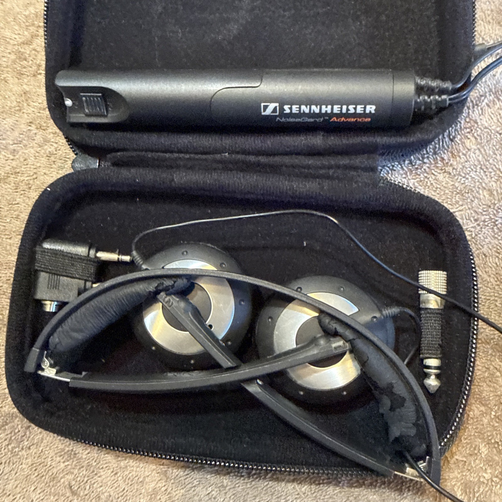 Sennheiser PXC250 Noise Gard Wired Travel Headset Color: Black