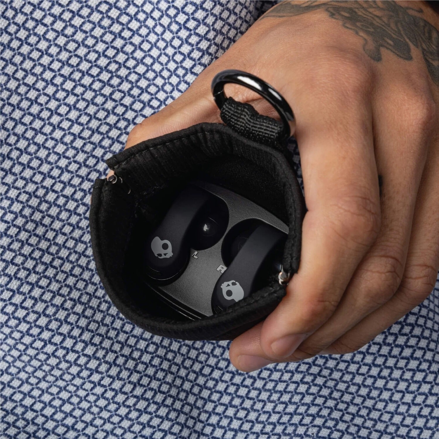 Skullcandy Push 720 Open-Ear True Wireless Earbuds True Black S4EOW-T034