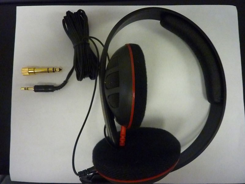 DCM D 450 II Headphone w/ Headphone Jack Adapter 3.5mm / 1/4″