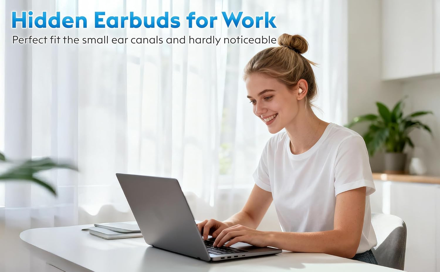 Invisible Mini Sleep Earbuds for Side Sleepers, Ultra-Comfortable & Feather-Ligh
