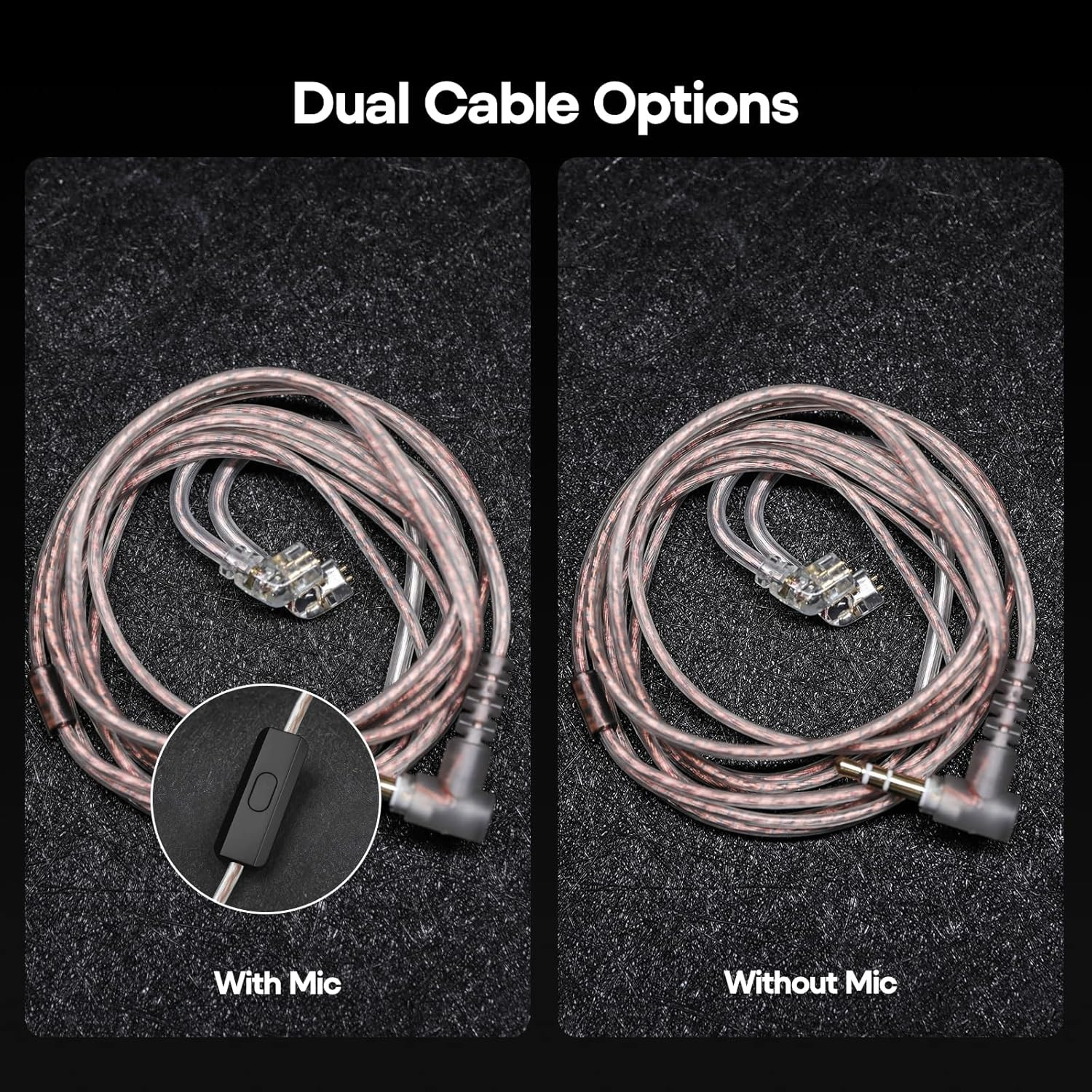 Linsoul KZ ZSN Pro Dual Driver 1BA+1DD Hybrid Metal Earphones Hifi In-Ear Monito