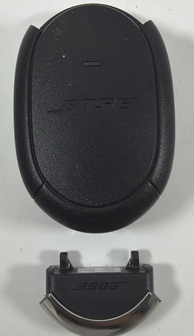 Bose QuietComfort 3 QC3 Noise-Cancelling Headphones, Black and Silver