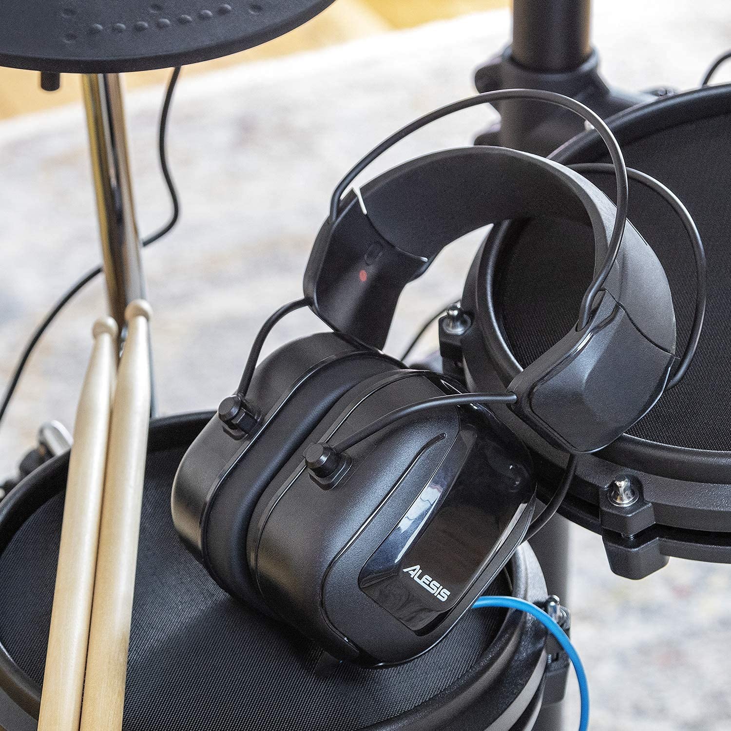 DRP100 – Audio-Isolation Electronic Drums Headphones for Monitoring, Practice or
