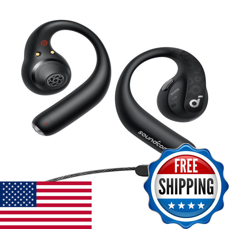 Soundcore By Anker Aerofit Pro Open-Ear Headphones Ultra Comfort Secure Fit