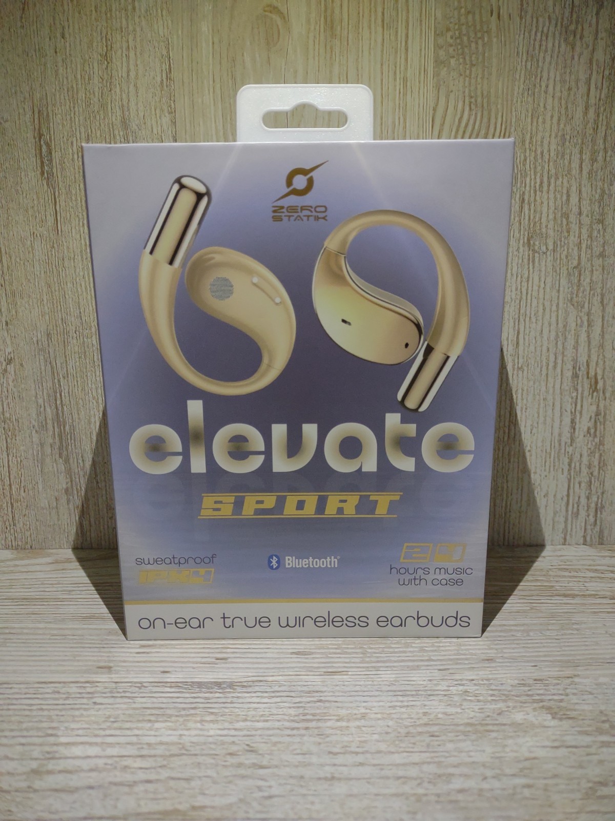 Zero Statik Bluetooth Sweatproof Ear-hook Wireless Earbuds Water Resistant Sport