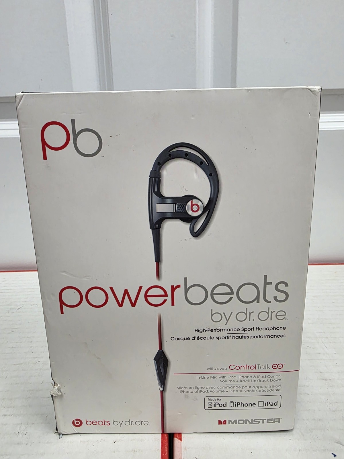 Rare Beats Original Monster Powerbeats By Dr Dre New In Original Box – Nice