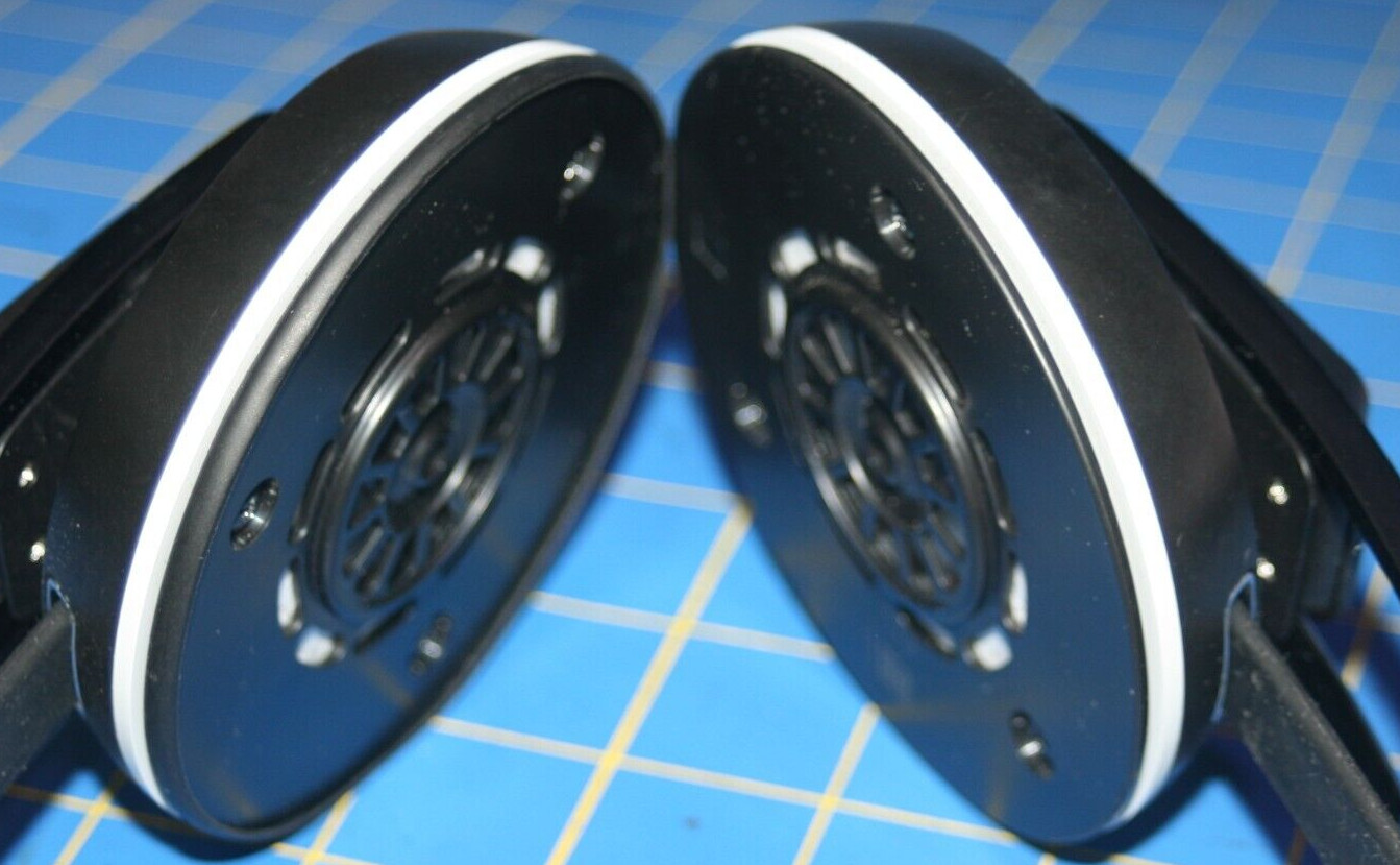 Sennheiser Urbanite Over Ear Headphones Black White Listening Music NO EARPADS