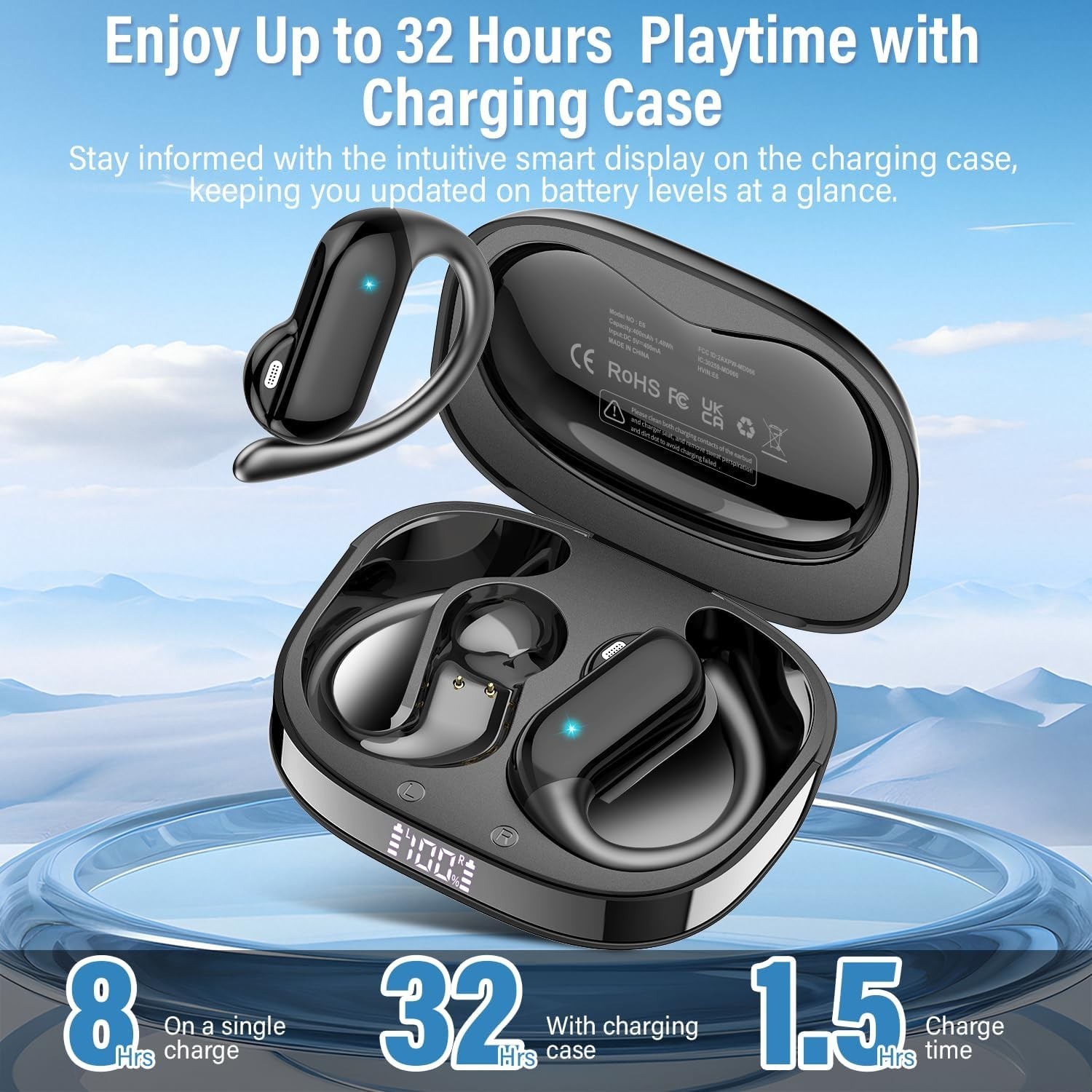 Real-Time Translation Earbuds with 164 Languages and Multi-Mode Functionality