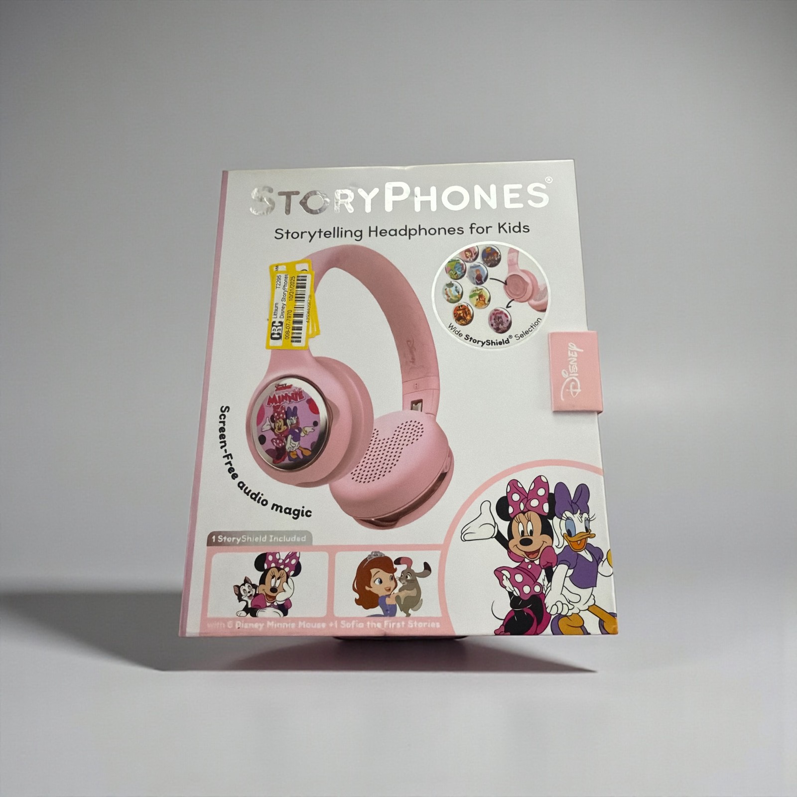 STORYPHONES Disney Kids Bluetooth Foldable Headphones – Pink