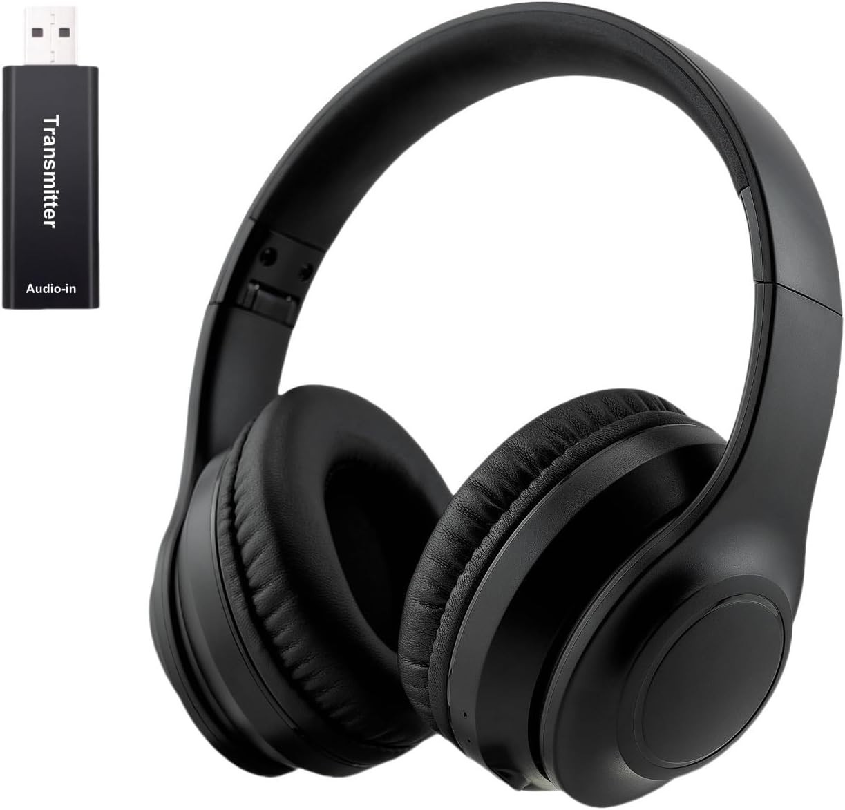 Wireless Over-Ear TV Headphones for Seniors with ANC, Bluetooth 5.3 & 3-in-1 …